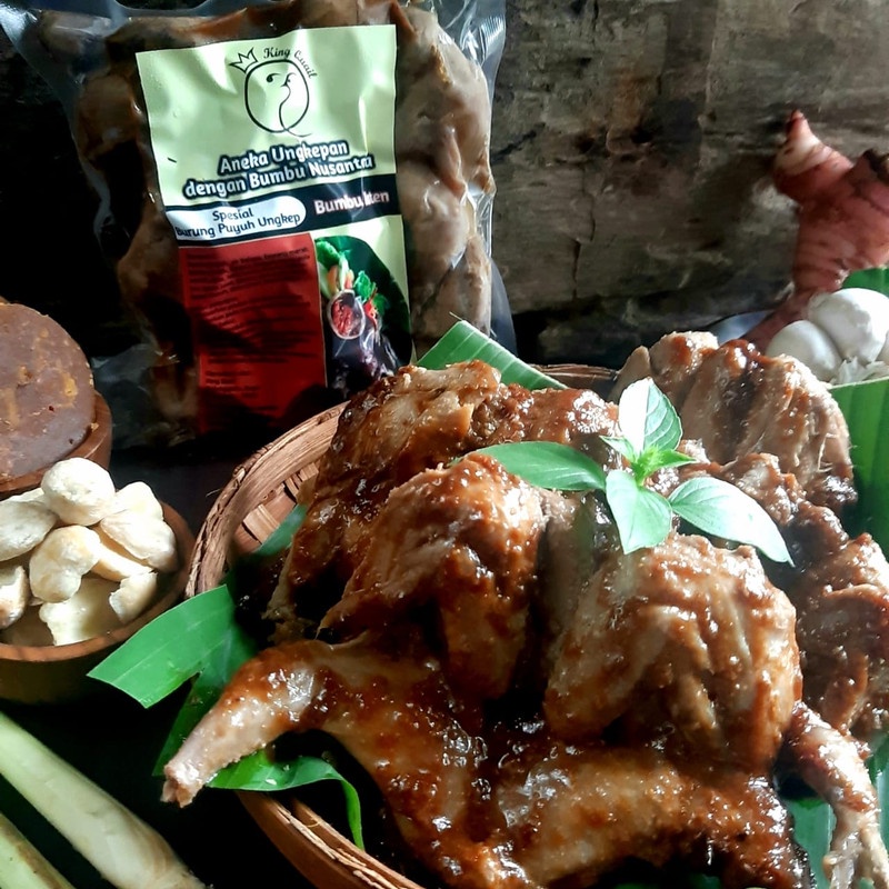 

KingQuail Burung Puyuh Ungkep Bumbu Klaten