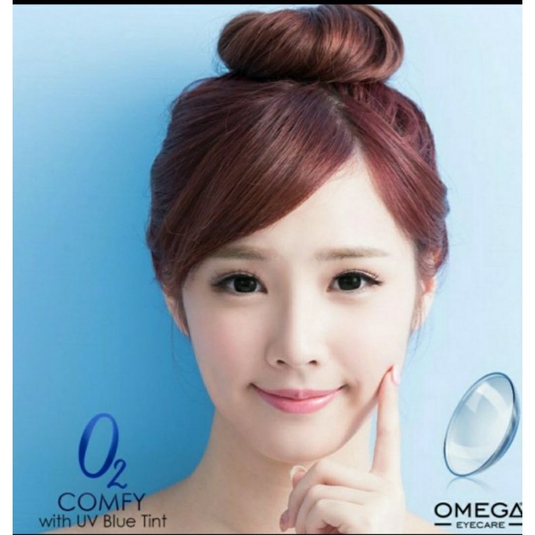 SOFTLENS BENING ORIGINAL O2 COMFY -0.50 s.d -20.00 SOFLEN MINUS TINGGI DIA.14.2mm Yearly Tahunan