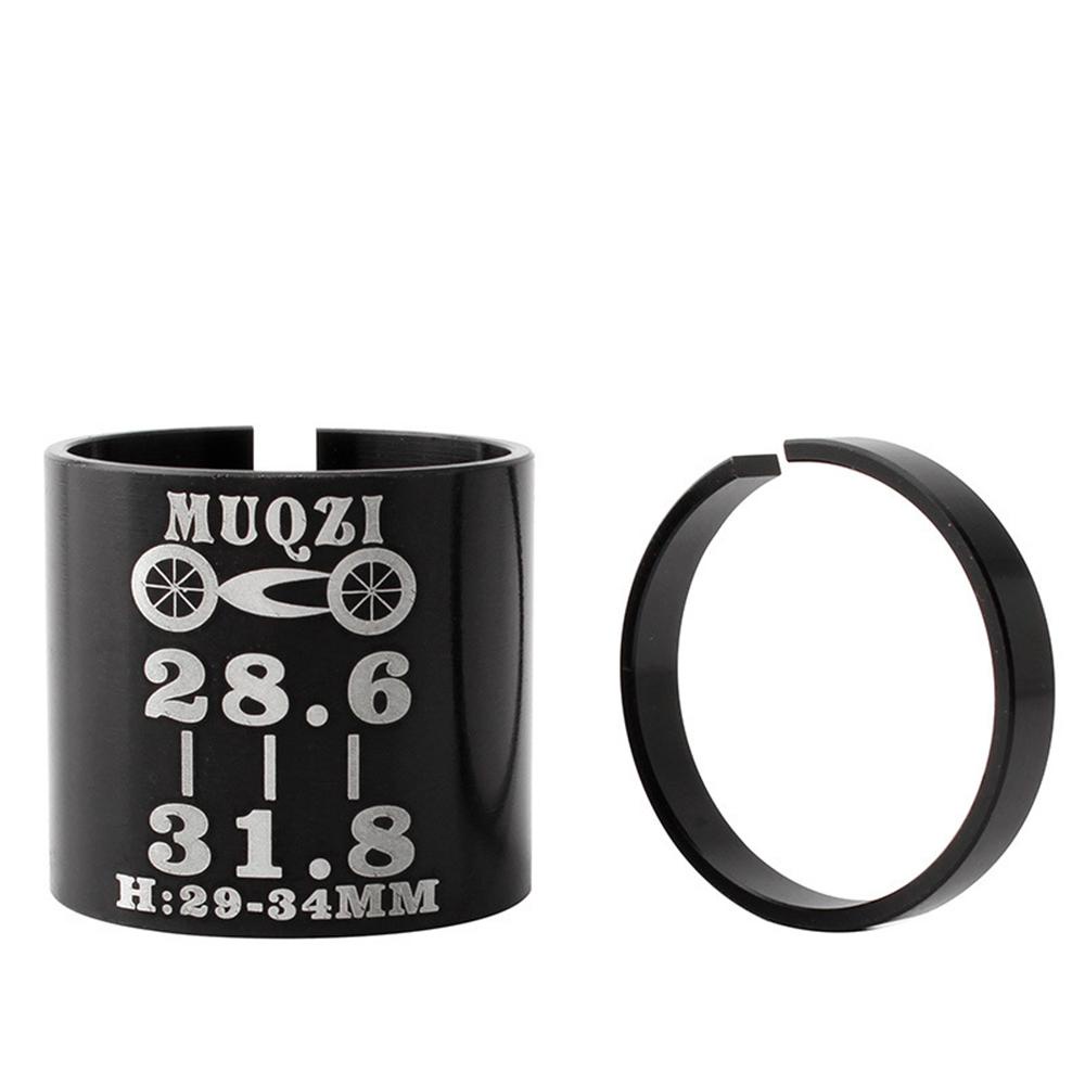 Lanfy Sepeda Garpu Depan Shim Sepeda Jalan Gigi Tetap Gasket 25.4 Ke 28.6mm Aluminium Alloy Reducer