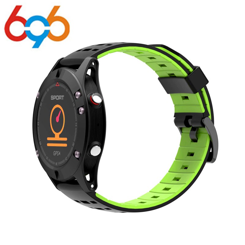 F5 GPS Menonton Pintar Tahan Air Android ios memakai Smartwatch Denyut Jantung Altimeter