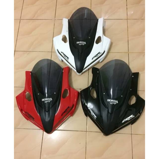 topeng v4 cbr 150r facelift atau visor v4 cbr 150r facelift kedok v4 cbr150r facelift