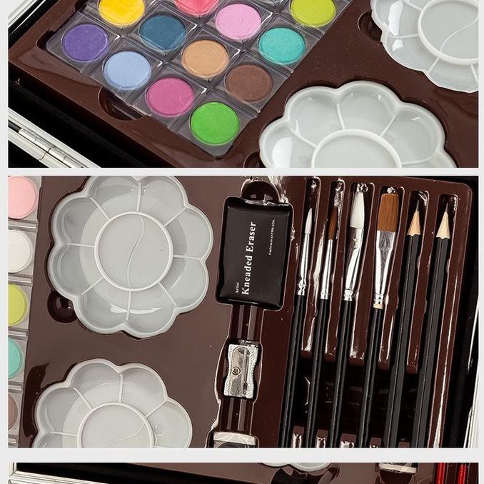 

Terbaru CRAYON ART SET 145PCS / KOPER SET CRAYON MEWARNAI / ALAT TULIS ANAK - PINK