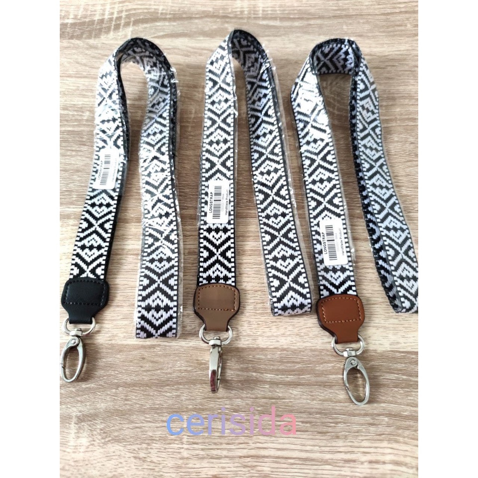 TALI GANTUGAN KUNCI /KALUNG MASKER/TALI ID CARD/TERLARIS /JAWA TIMUR /JAGUARD KALUNG GANTUGAN 2,5 CM