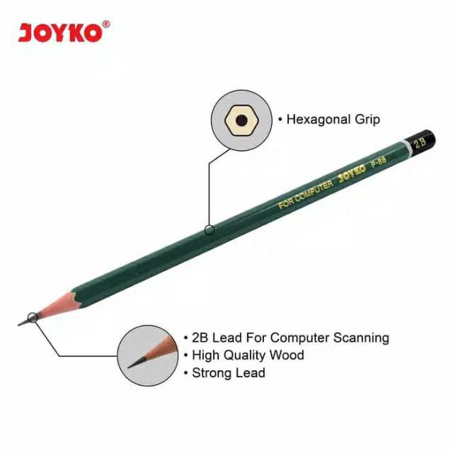 

PENSIL 2B JOYKO P88 PENSIL UJIAN NEGARA