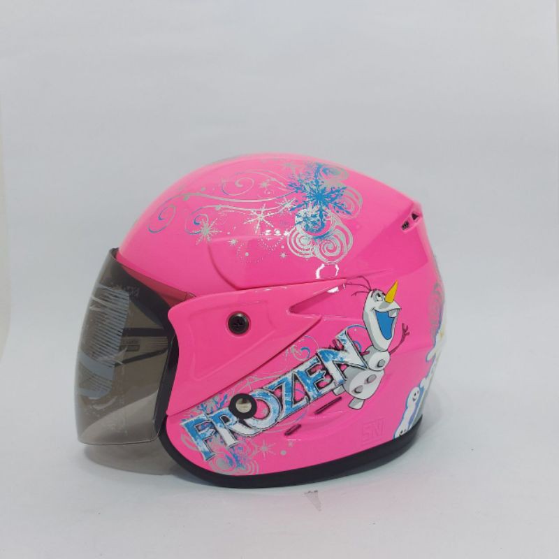 Helm Anak SKY Fozen 3 SD 9 Tahun