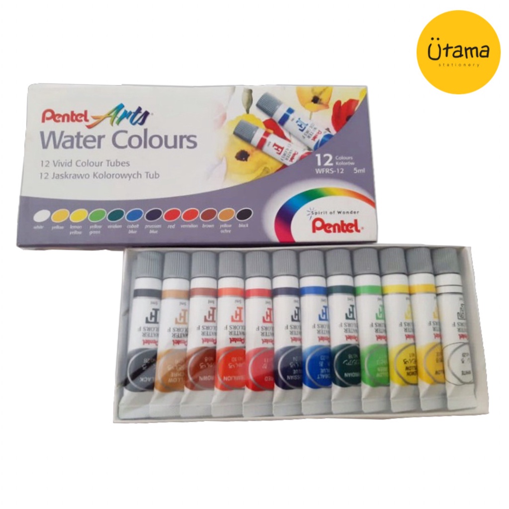 

Cat Air Pentel Isi 12 Warna
