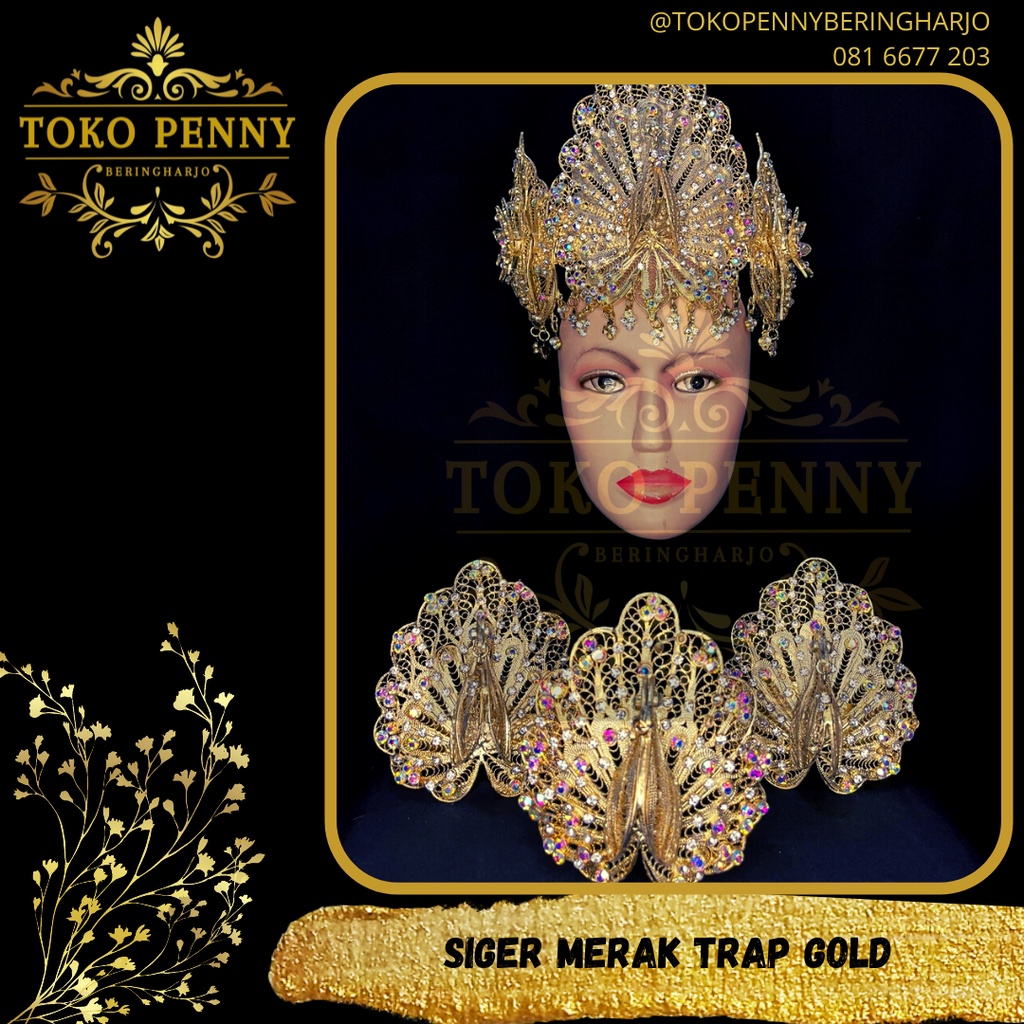 Siger Sunda  Merak Trap Gold