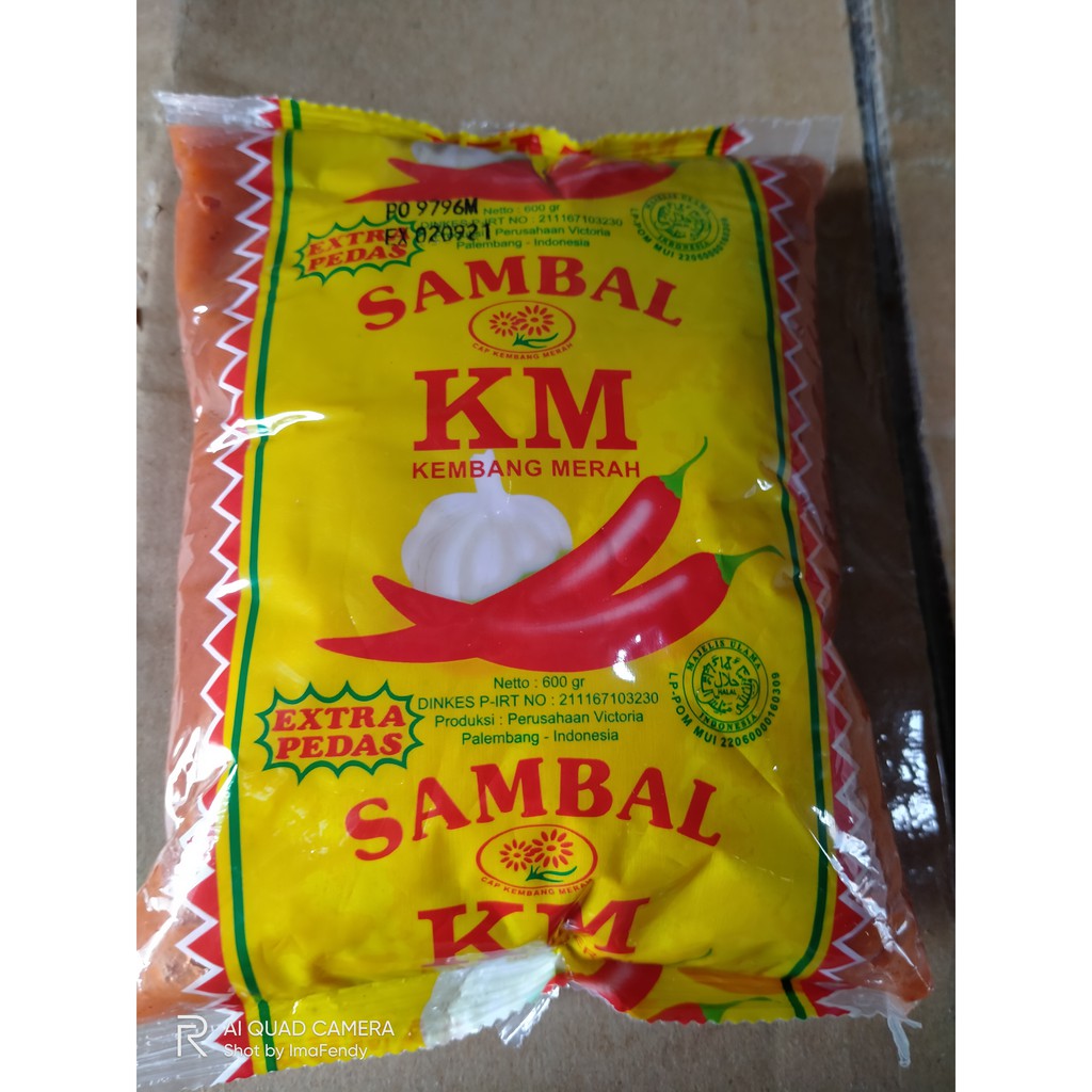 

Sambal Pedas KM 600 Gram