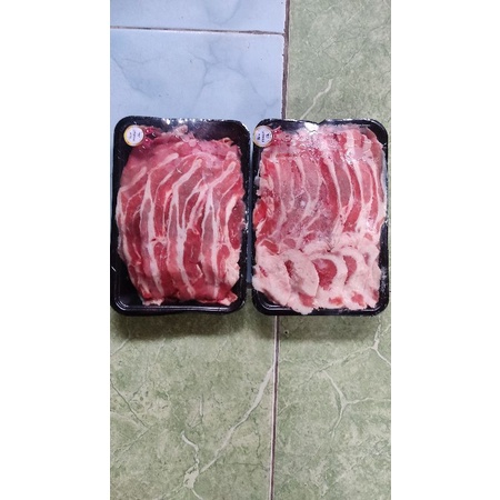 

Daging sapi slice lemak