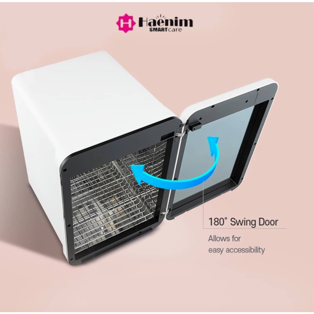 Haenim UVC LED 3G+ Smart View - Electric Sterilizer - Steriliser Botol dan Peralatan Makan Mainan Anak Bayi