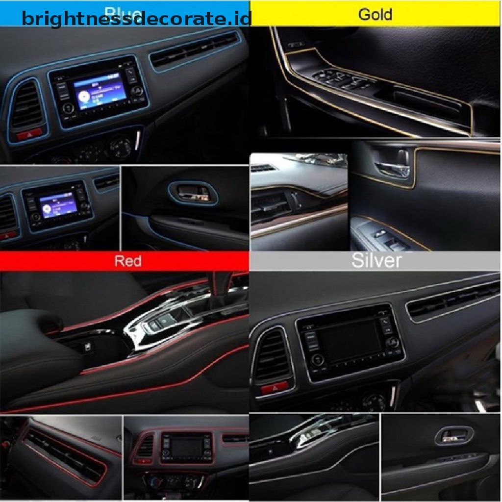 Strip Trim Molding Interior Mobil Panjang 5m Diy