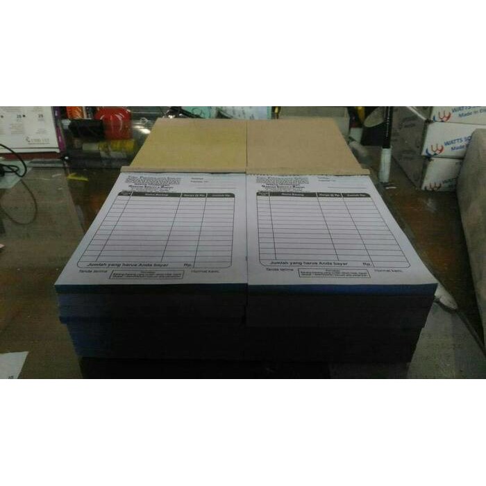 

DISKON Cetak Nota/Bon 4 Ply/Rangkap Non Carbonless (Tanpa Karbon)