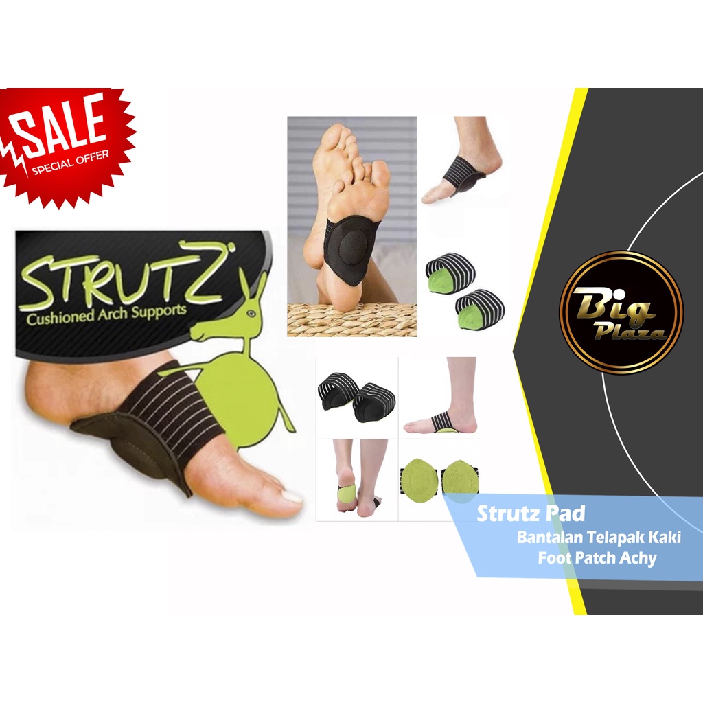 Strutz Pad Bantalan Telapak Kaki Foot Patch Achy Foot Support 0740