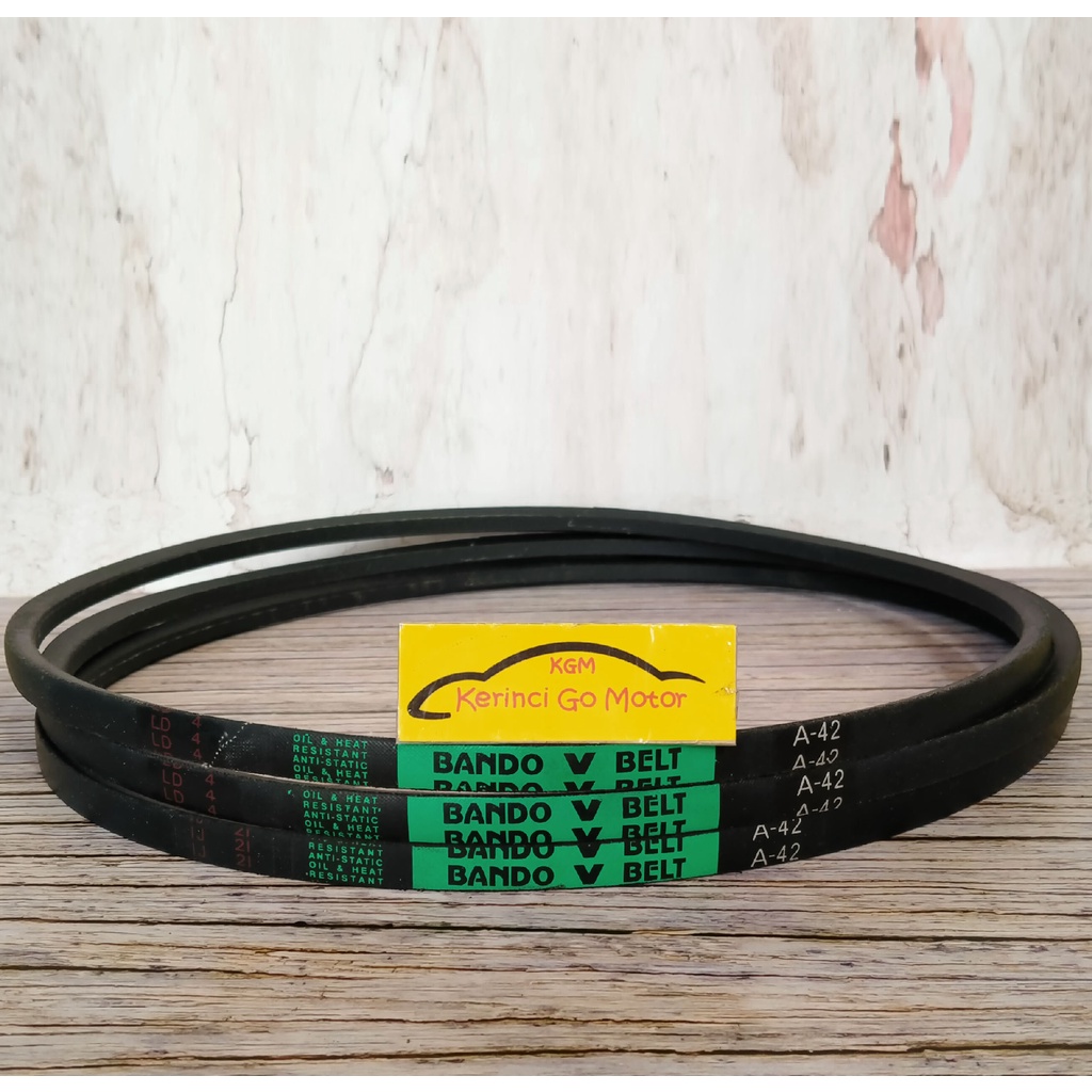 BANDO VAN BELT A-42 V BELT TALI KIPAS A42 FAN BELT VANBELT POLOS A-42