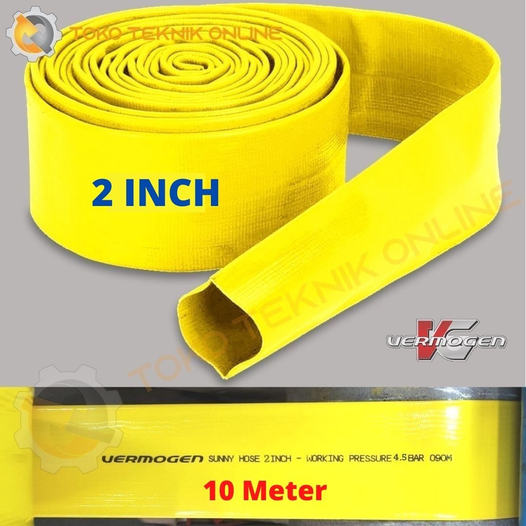 Selang Pompa Alkon 2 Inch - 10 Meter - Sunny Hose - Vermogen
