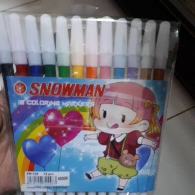 

Spidol warna sowman marker