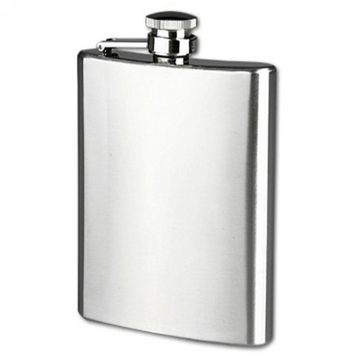 Botol Minum Wine Flask Bentuk Kotak 8oz -DA47