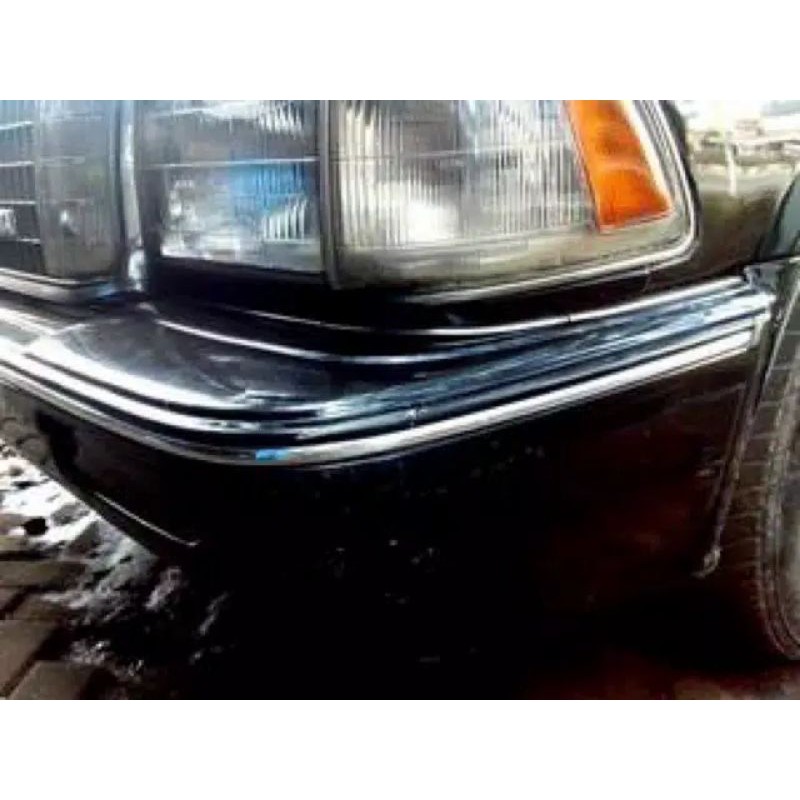 list lis body moulding bodi Chrome crome mobil ukuran 12 mm PANJANG 7 METER