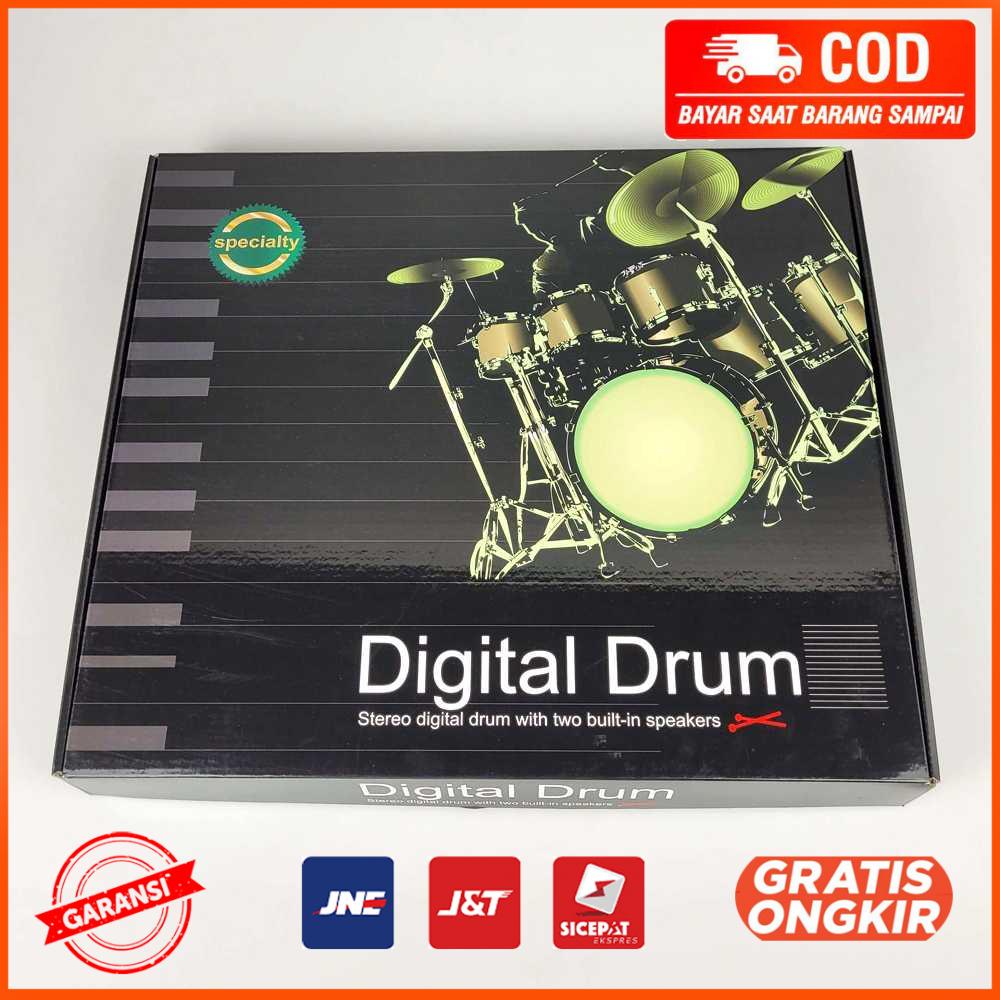 Drum Electronic Digital 9 Pads Folding 1200 mAh