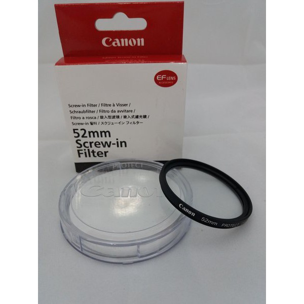 FILTER UV CANON 52mm..cocok untuk lensa fix canon dan semua lensa ukuran 52mm Diskon