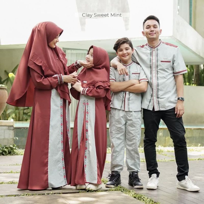 ALWA HIJAB | SARIMBIT JANNATI (Clay Sweet Mint)