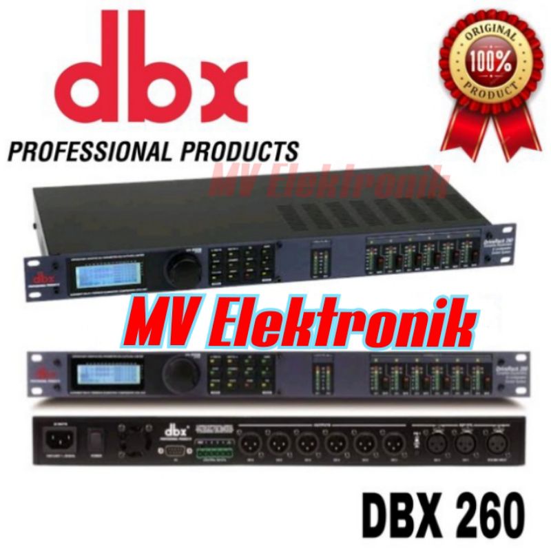 DBX Driverack 260 Speaker Management DBX 260