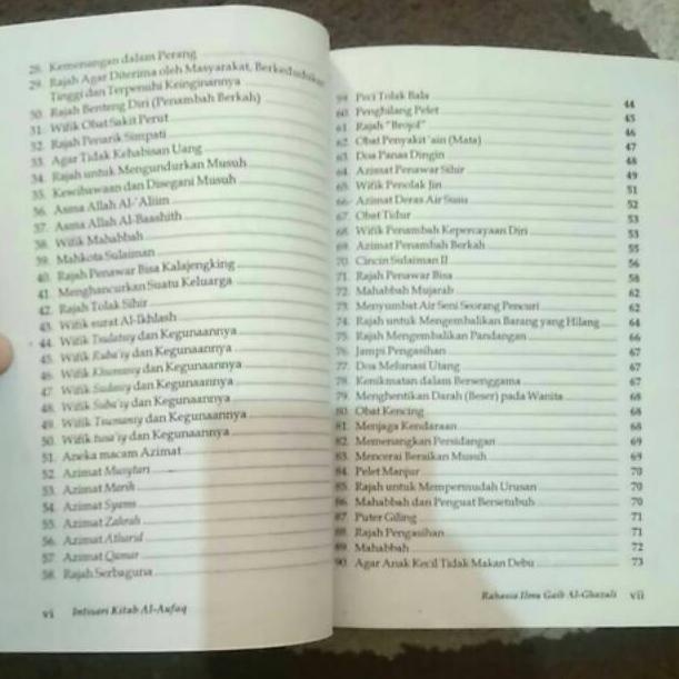 [KODE E0CQH] Rahasia Ilmu Ghaib - Terjemah Kitab Al Aufaq - Imam Ghozali