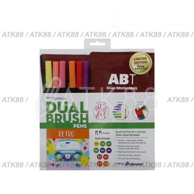 

[[COD]] Tombow ABT 10 color set - Retro Limited Edition KOMPLIT Kode 626