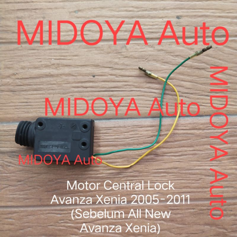 Motor Central Lock Avanza Xenia 2005-2011 Sebelum All New Avanza Xenia