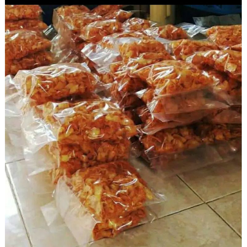 

keripik rasa jeruk pedas