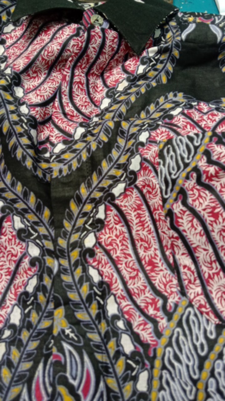 Batik Couple Keluarga Sania Ruffle Ori Ndoro Jowi Dnt Motif Manggar