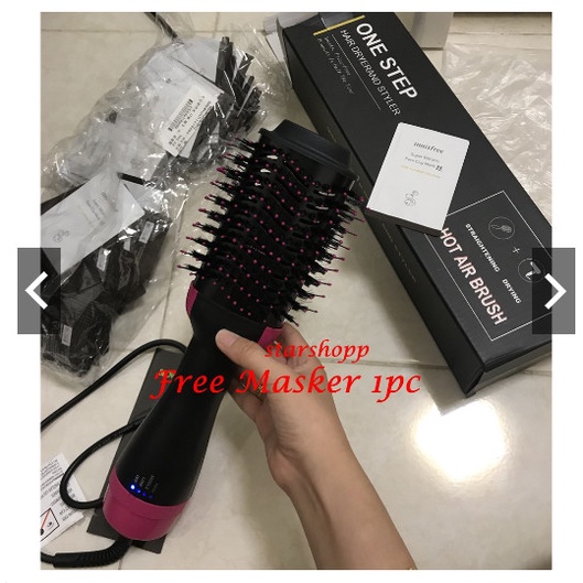 

✨ BISA COD ✨ hair dryer and styler hot air brush sisir pengering rambut