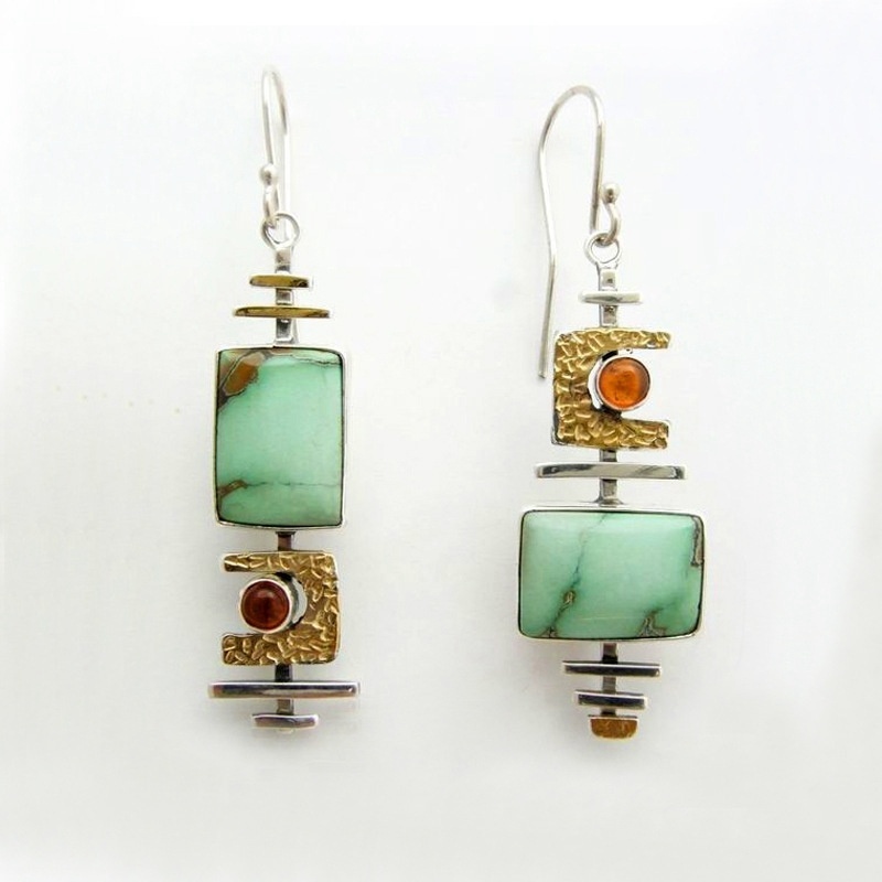 Anting permata fashion wanita / aksesoris perhiasan