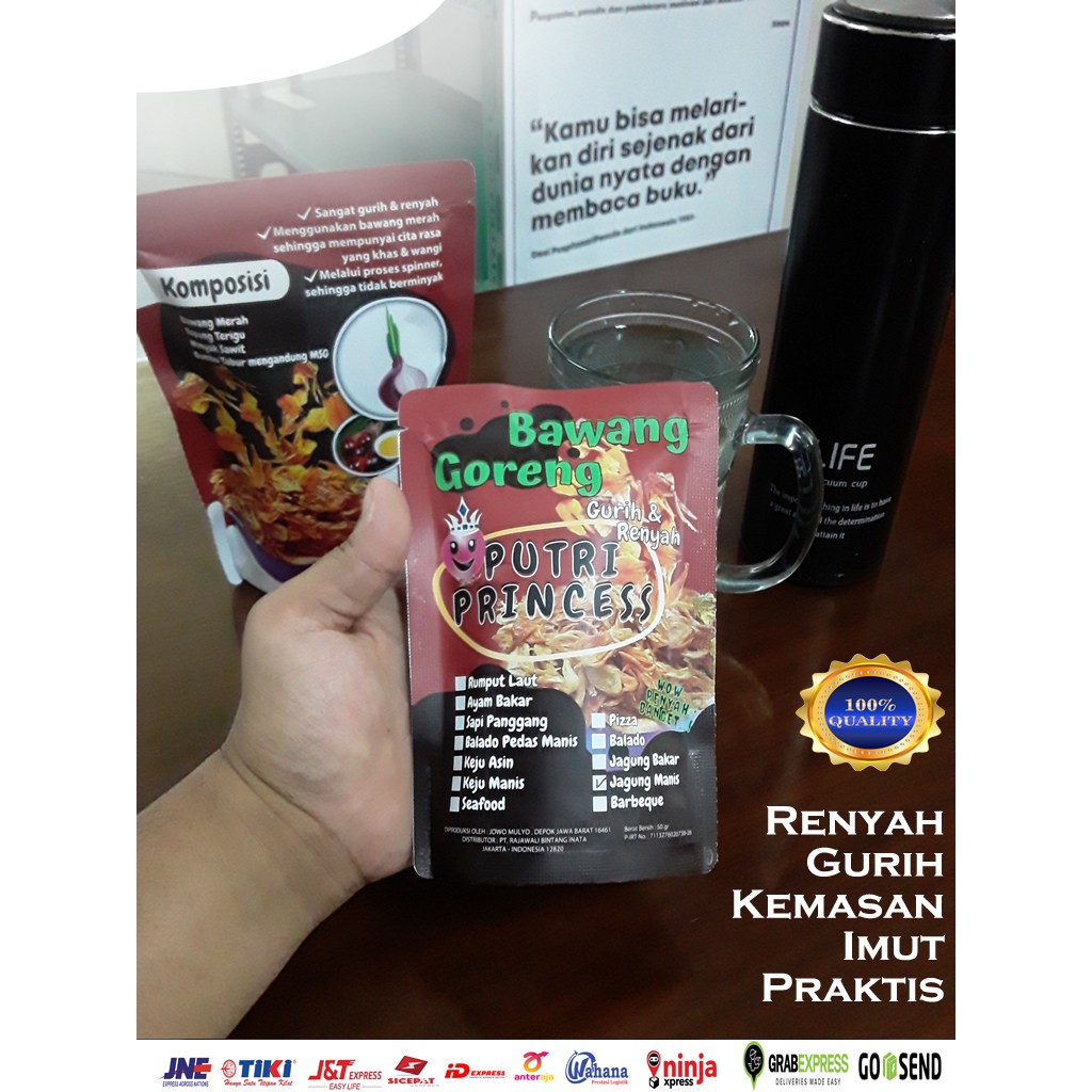 

Bawang Goreng Putri Princess Cemilan Instan Makanan Siap Saji