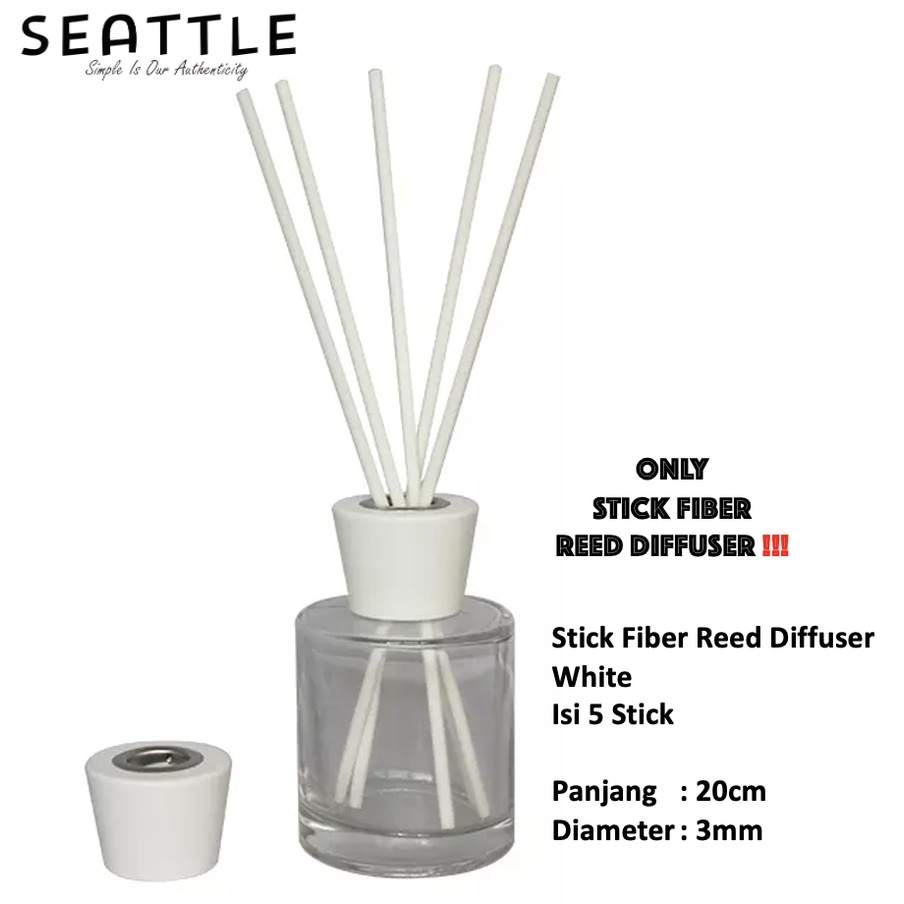 Stick Stik Reed Diffuser Black White Hitam Putih Cepat Menyerap-1