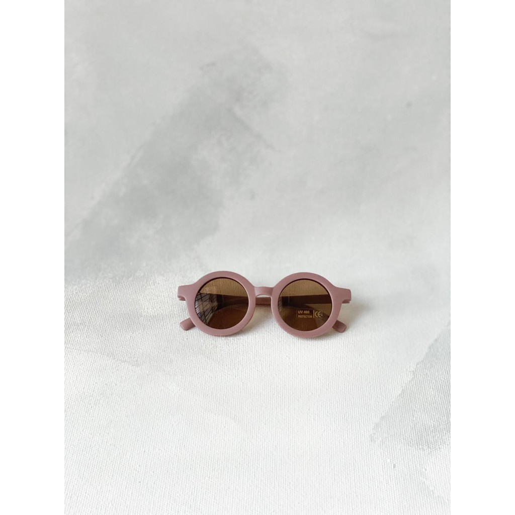 Kids Sunglasses (SGL0001) kacamata anak baby sunglasses kacamata bayi kacamata fashion anak-khaki