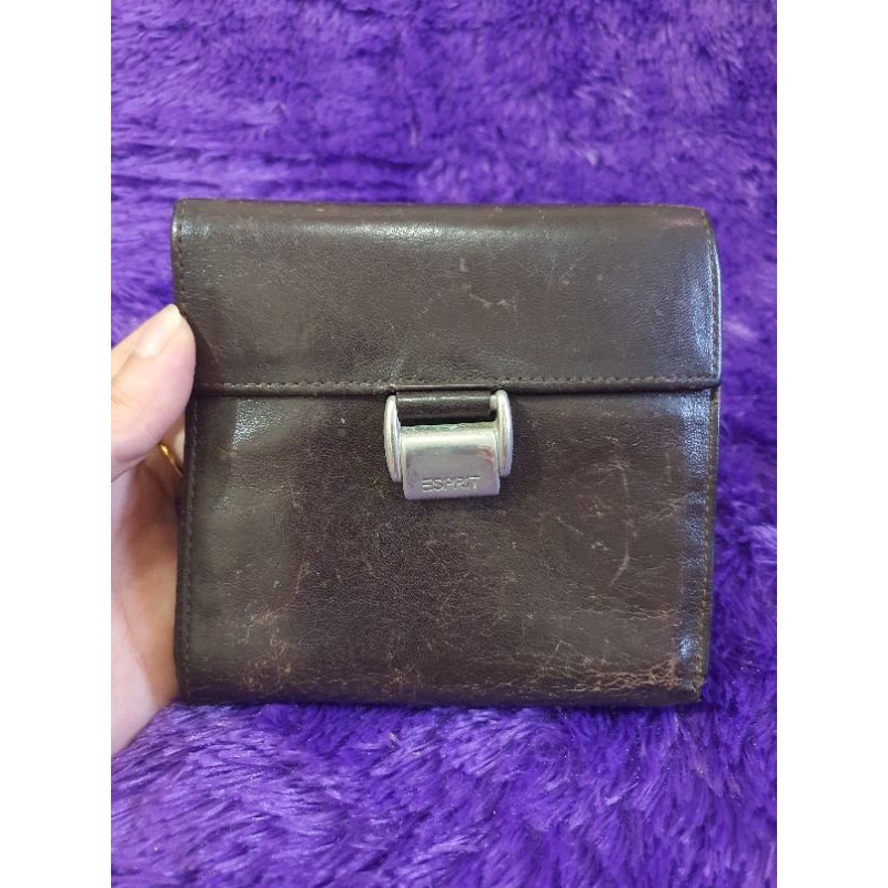 esprit dompet lipat preloved
