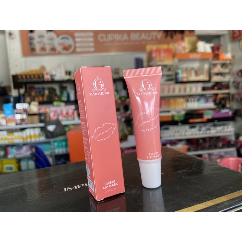 &lt;ci.x&gt; madame gie sweet lip mask + scrub ( lip scrub ) - madame gie lip mask serum