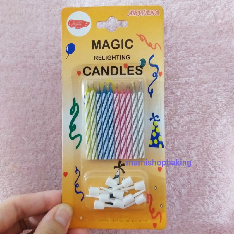 Несгораемые свечи для торта Magic Candles