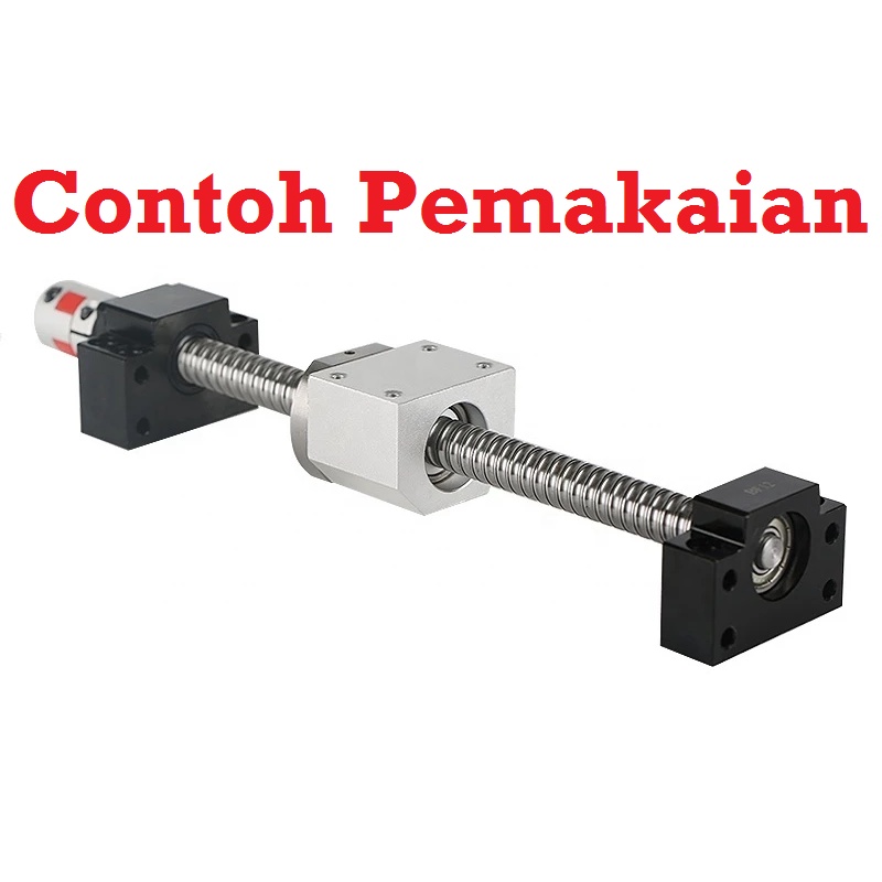 [HAEBOT] BK10 BF10 BK BF 10 End Support Dudukan Ballscrew Ball Screw Pillow Bearing Block 10mm Holder Shaft Screw