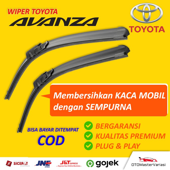 Wiper kaca mobil Grand New Avanza frameless