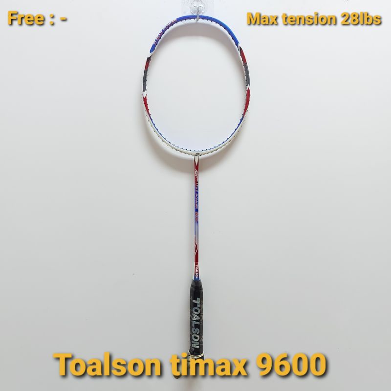 Raket badminton toalson ti max 9600