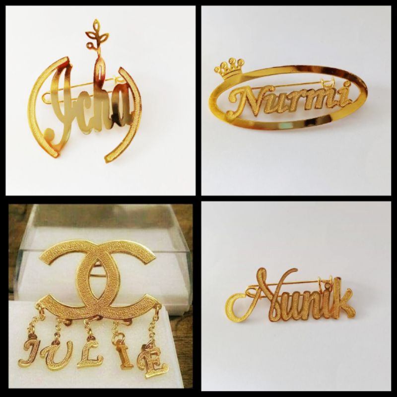 Bros nama /bros custom /bros ukir tempah nama /bros boleh pesan nama