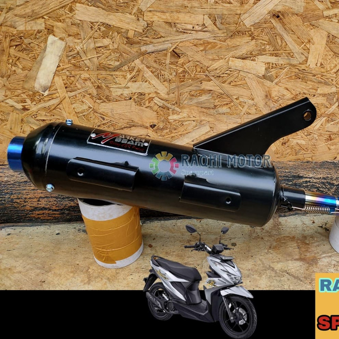 Knalpot Bobokan Racing Csr Beat Street 2020 Pelangi / Knalpot Genio