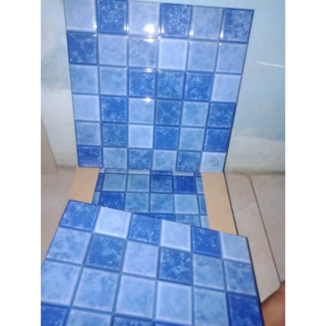 KERAMIK MOZAIK KOLAM RENANG ROMAN PWA33712R 30X30 Shopee 