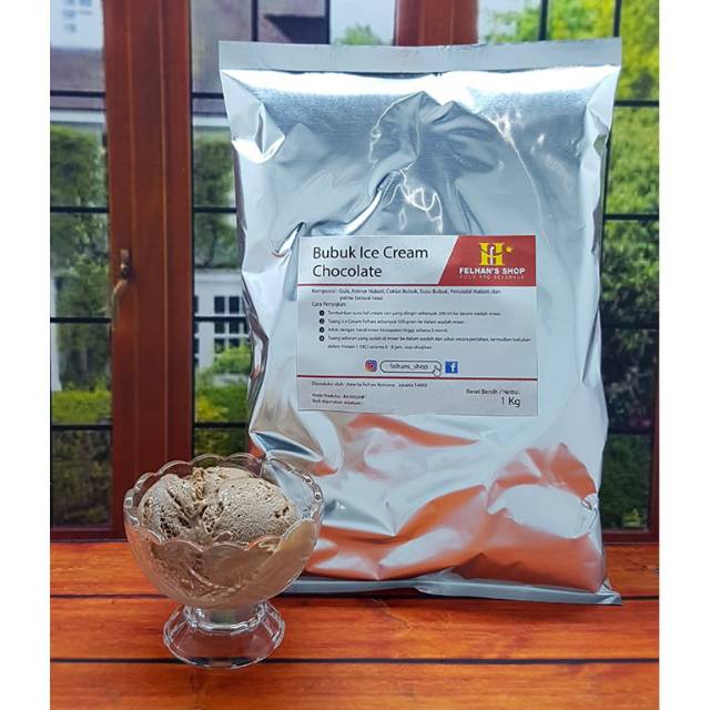 

1kg Bubuk Ice Cream - Chocolate