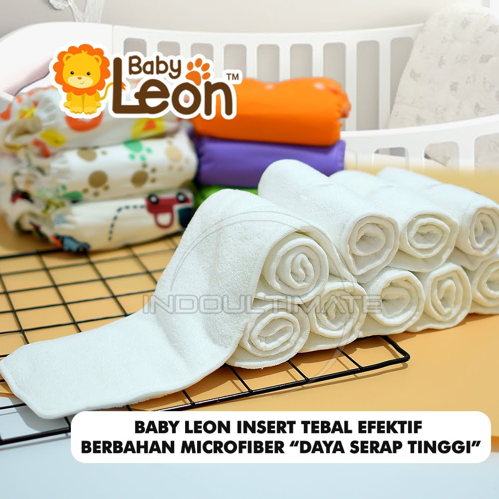 BABY LEON Insert Clodi Cloth diaper Insert TEBAL SERAP TINGGI BY-710-L BY-712 Popok Kain Bayi insert clodi popok