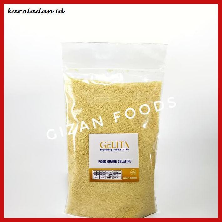 

RAGA-RAGA- GELATIN HALAL IMPOR AUSTRALIA MERK GELITA 1 KG -GNIDUP-NAHAB.