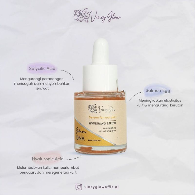 Vincy Glow DNA Salmon Serum