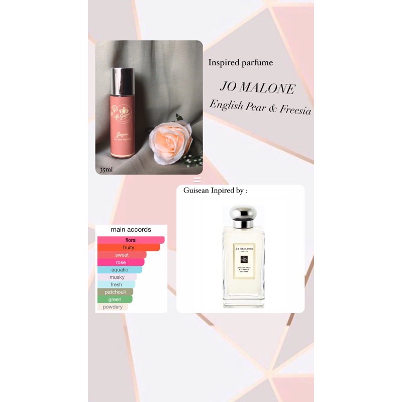Guisean Parfume 'Jo Malone English Pear & Freesia'